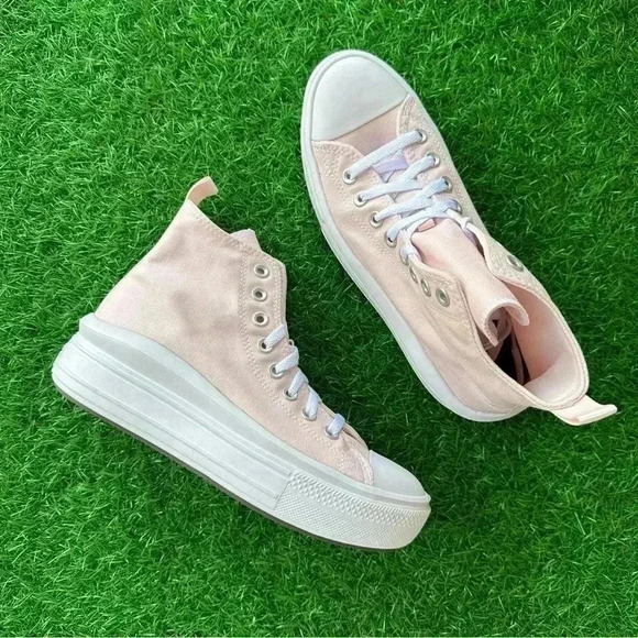 Converse Chuck Taylor All Star Move Hi Decade Pink - Picture 3 of 8